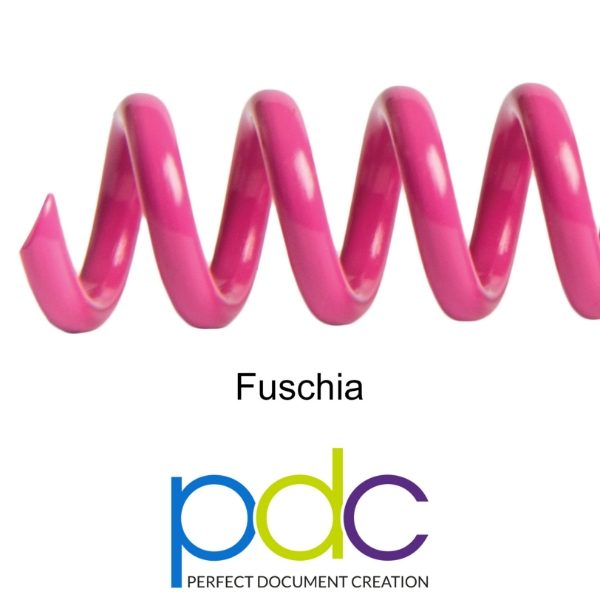 FUSCHIA-PVC-SPIRAL-COIL-PLASTIKOIL