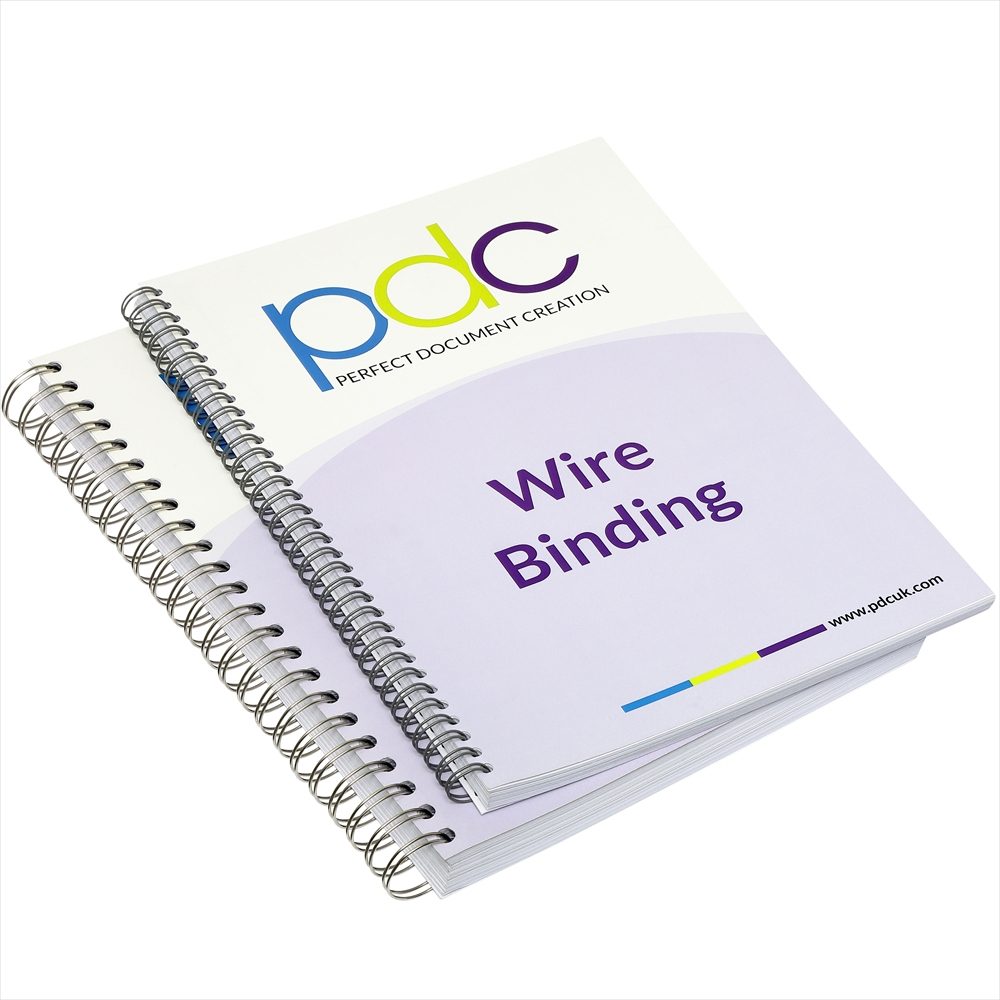 
	Wire Binding - PDC Presentation Solutions Ltd
